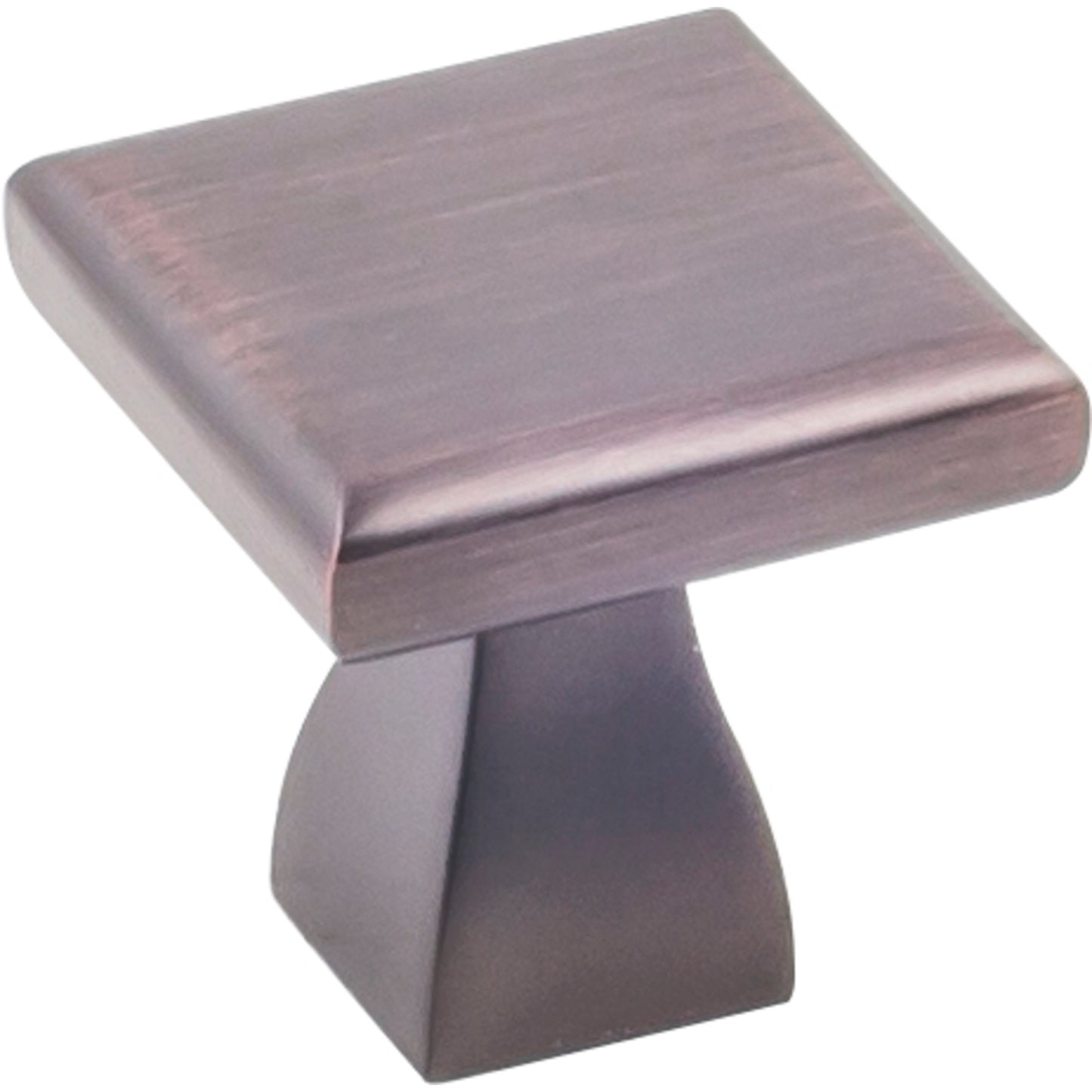 KASAWARE K313BORB-4 1" Diameter Square Knob - Brushed Oil Rubbed Bronze