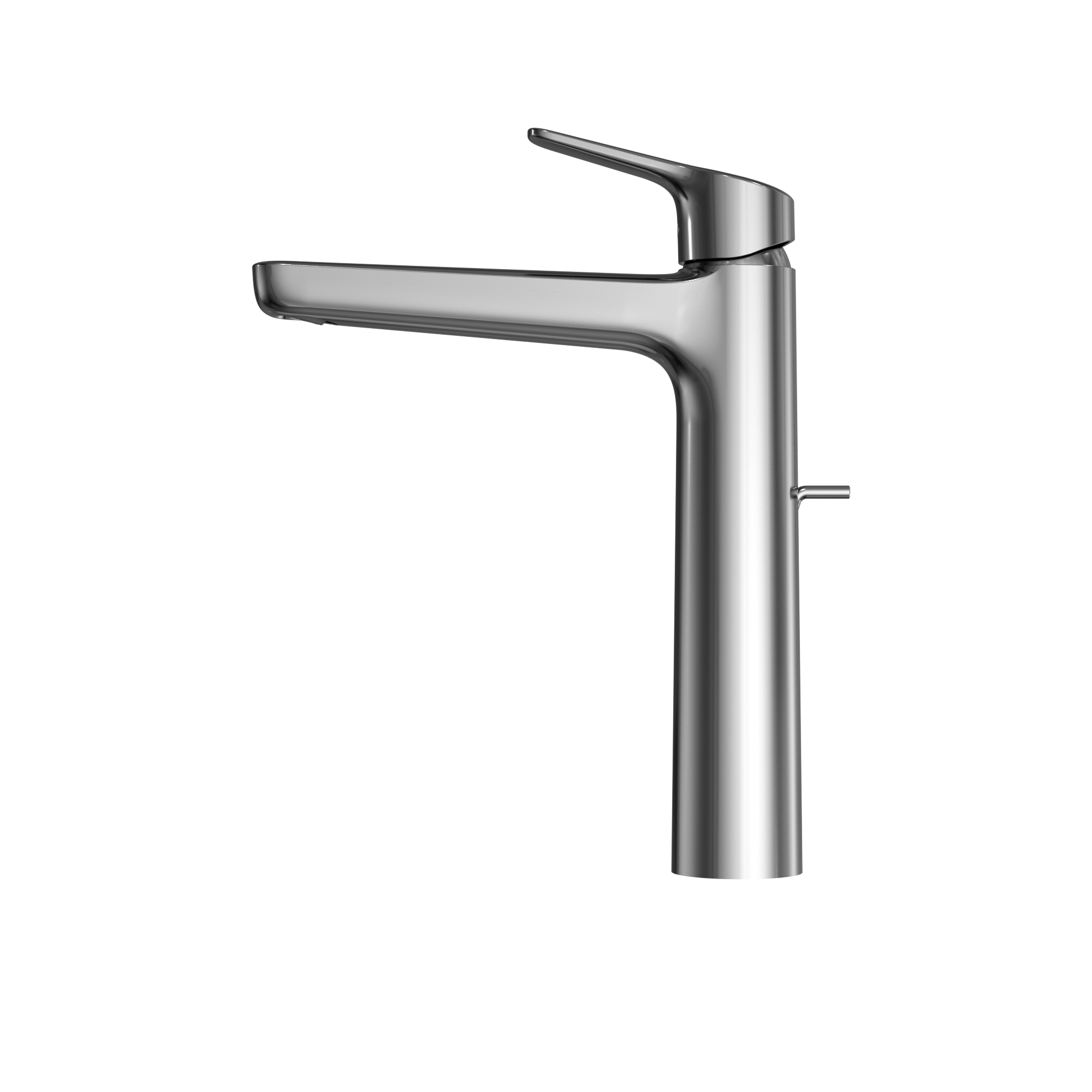 TOTO TLG03305U#CP Gs Series 1.2 Gpm Single Handle Bathroom Faucet For Vessel Sink With Comfort Glide Technology And Drain Assembly - Polished Chrome