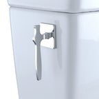 TOTO MS626124CEFG#11 Aimes Washlet+ One-Piece Elongated 1.28 Gpf Universal Height Skirted Toilet With Cefiontect - Colonial White