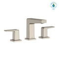 TOTO TLG10201U#BN Gb Series 1.2 Gpm Two Handle Widespread Bathroom Sink Faucet With Drain Assembly - Brushed Nickel