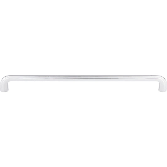 TOP KNOBS TK225PC Victoria Falls 12" Center to Center Bar Pull - Polished Chrome