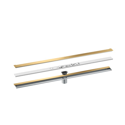 AXOR 42528251 Drains Wall Installation 39 3/8" - Brushed Gold Optic