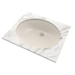 TOTO LT579G#12 Rendezvous Oval Undermount Bathroom Sink with CEFIONTECT , Sedona Beige