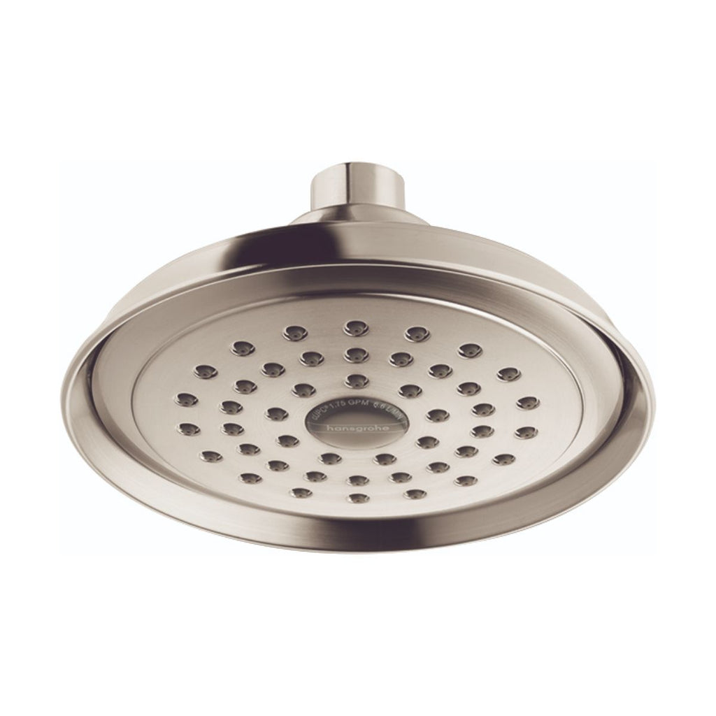 HANSGROHE 04780820 Joleena Showerhead 150 1-Jet, 1.75 GPM - Brushed Nickel