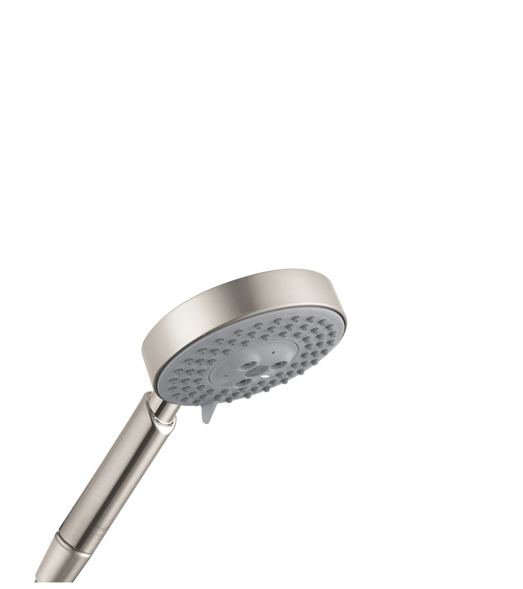 HANSGROHE 28504821 Raindance S Handshower 100 3-Jet, 2.5 GPM - Brushed Nickel