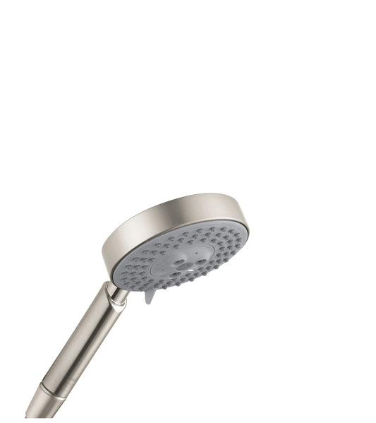 HANSGROHE 28504821 Raindance S Handshower 100 3-Jet, 2.5 GPM - Brushed Nickel