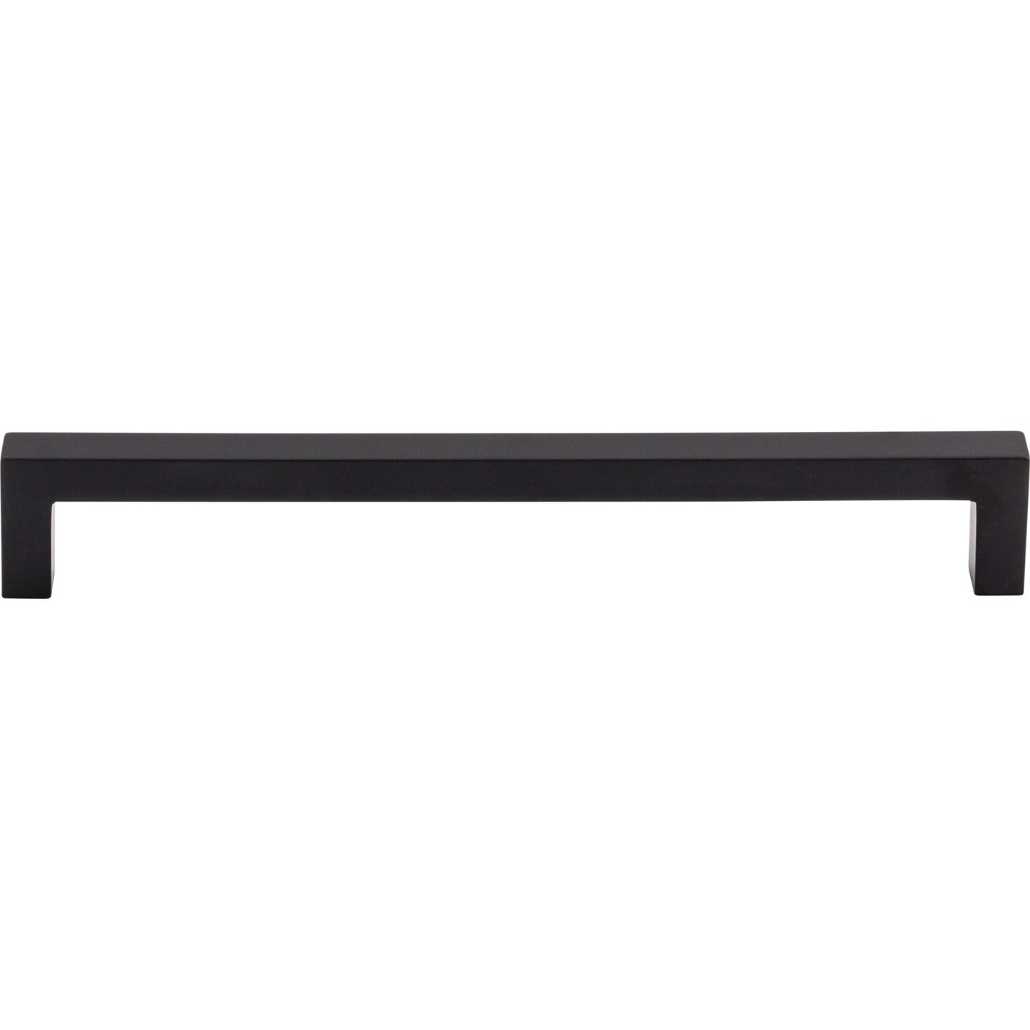 TOP KNOBS M2137 Square Bar 7 9/16" Center to Center Bar Pull - Flat Black