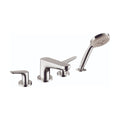 HANSGROHE 04766000 Focus 4-Hole Roman Tub Set Trim with 1.8 GPM Handshower - Chrome