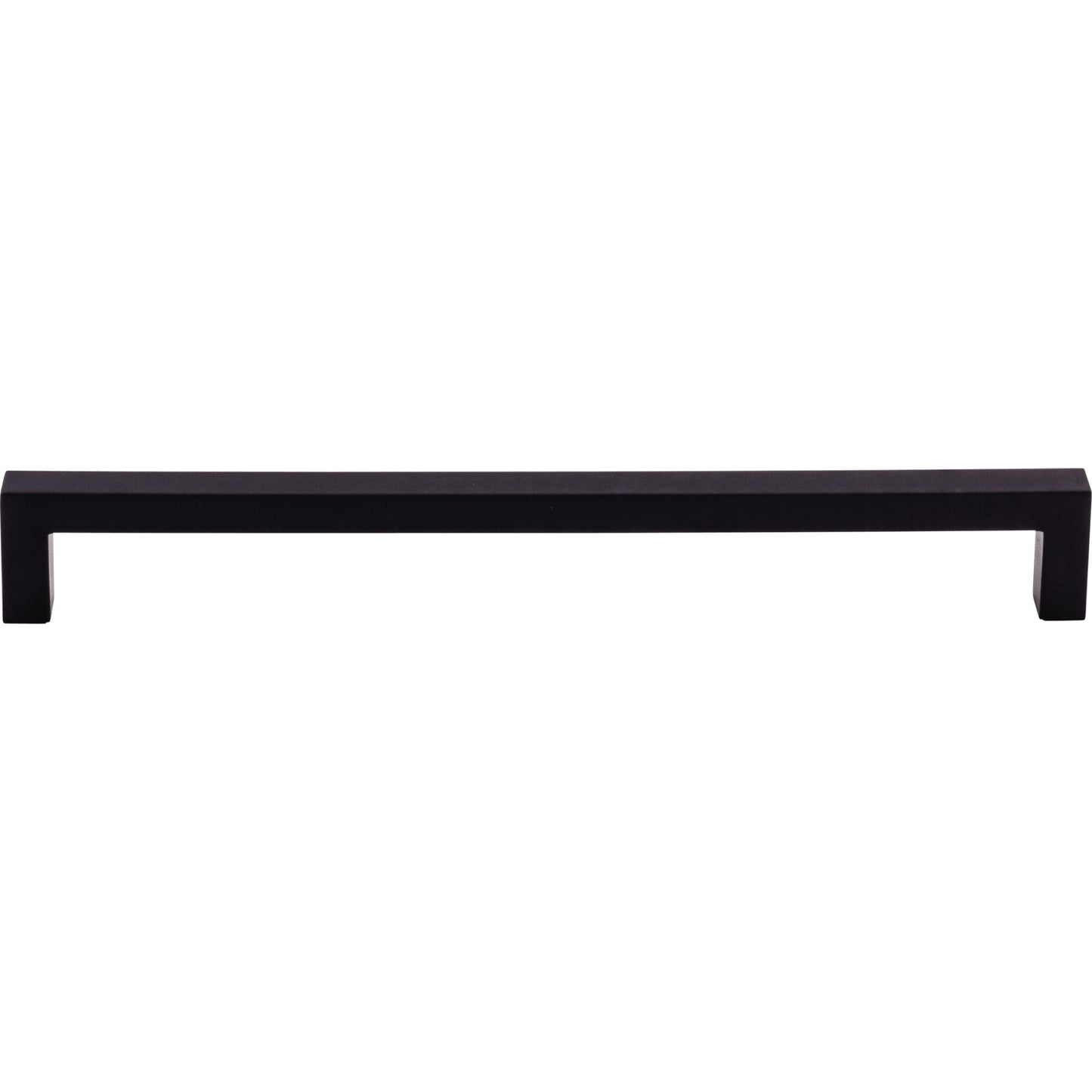 TOP KNOBS M1153 Square Bar 8 13/16" Center to Center Bar Pull - Flat Black