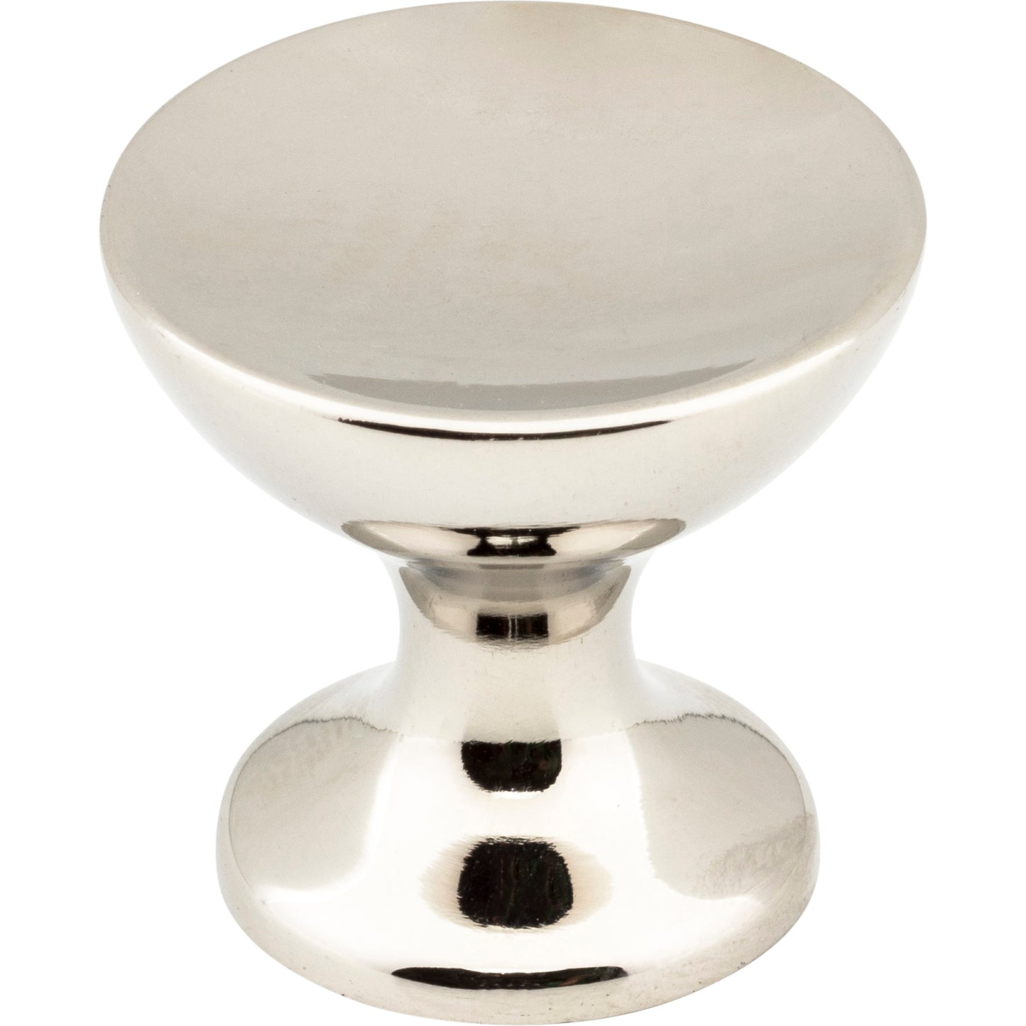 JEFFREY ALEXANDER 667S-NI Rae 1-1/16" Diameter Mushroom Knob , Polished Nickel