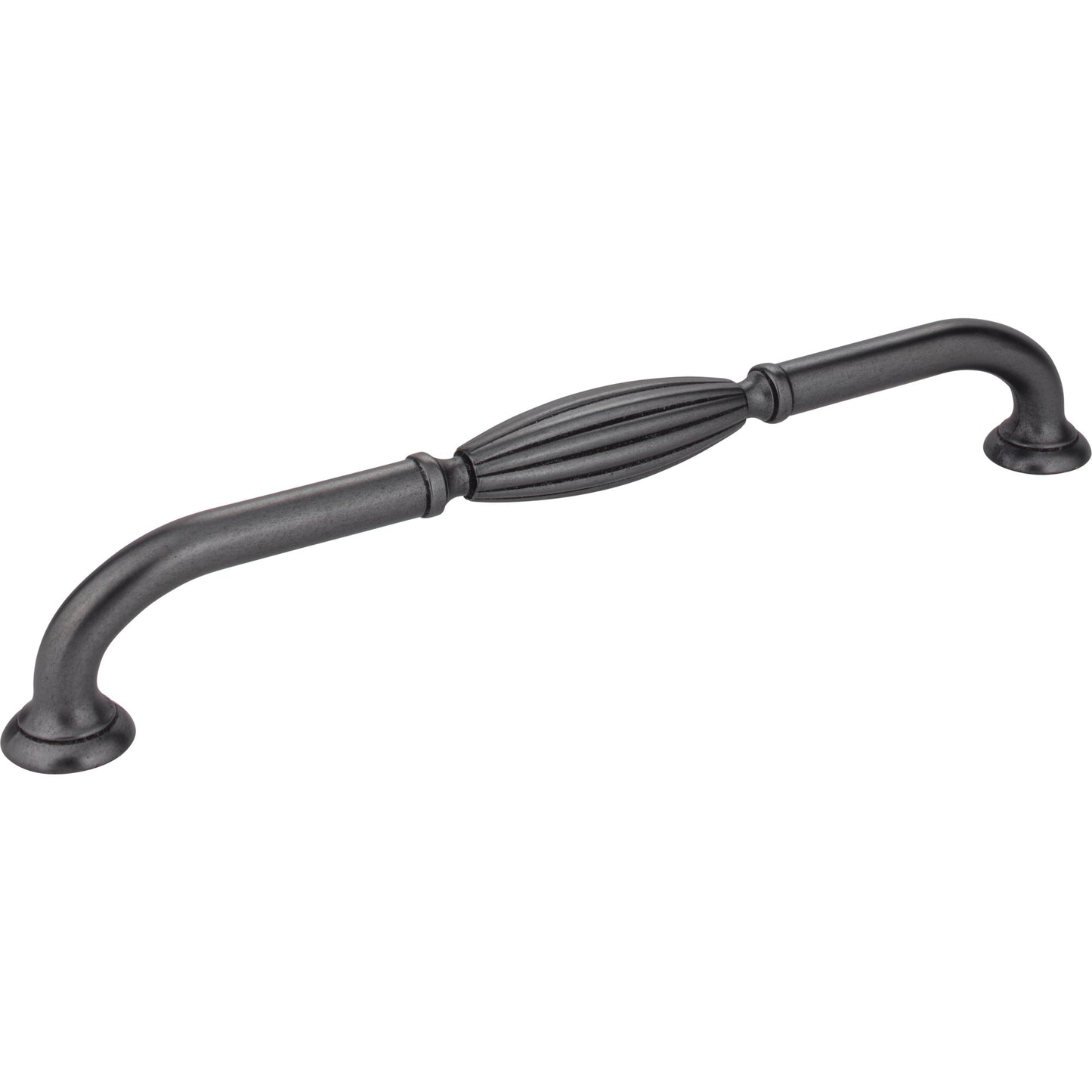 JEFFREY ALEXANDER Z718-12DACM Glenmore 12" Center-to-Center Appliance Pull , Gun Metal