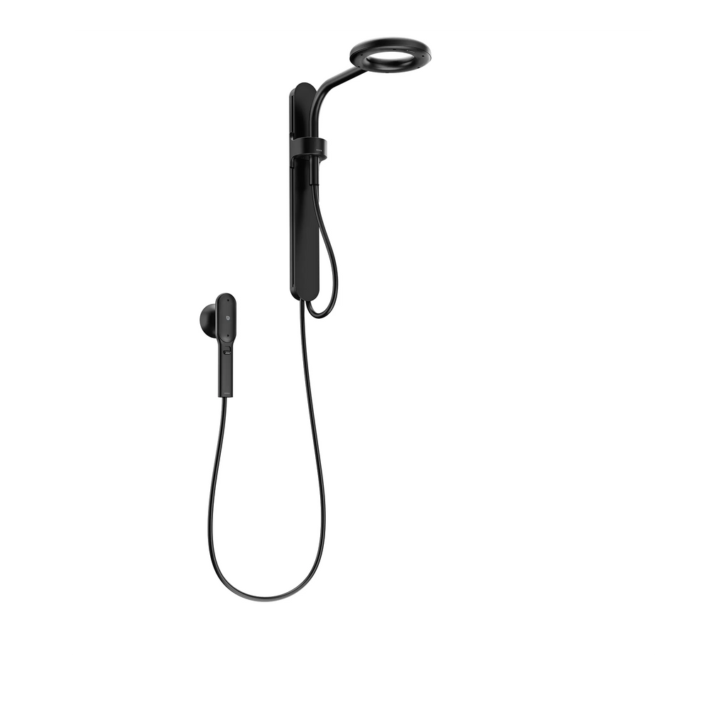 MOEN N207C0BL Spa Shower Two-Function 7.9" Diameter Spray Head Standard with Handshower - Matte Black