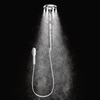 MOEN N207C0BLC Spa Shower Two-Function 7.9"  with Handshower - Matte Black/Chrome