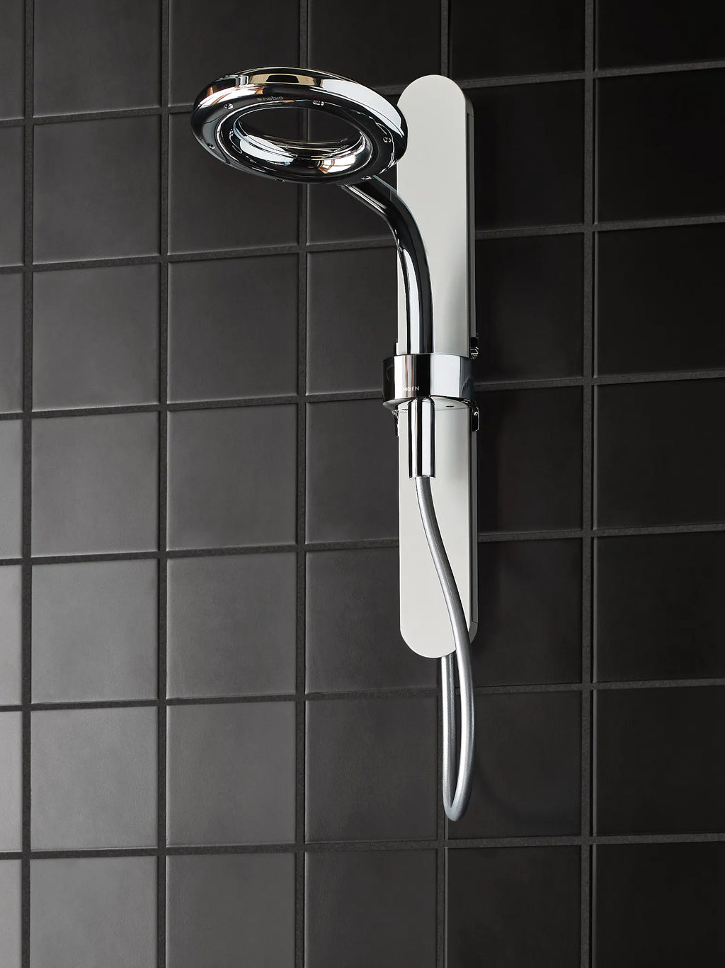 MOEN N207C0CH Spa Shower Two-Function 7.9" Diameter Spray Head Standard with Handshower - Chrome/White