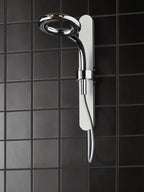 MOEN N207C0CH Spa Shower Two-Function 7.9" Diameter Spray Head Standard with Handshower - Chrome/White