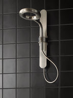 MOEN N207C0SRN Spa Shower Two-Function 7.9" Diameter Spray Head Standard with Handshower - Spot Resist Brushed Nickel