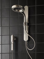 MOEN N207C0SRN Spa Shower Two-Function 7.9" Diameter Spray Head Standard with Handshower - Spot Resist Brushed Nickel