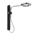 MOEN N207R0BLC Spa Shower One-Function 7.9" Diameter Spray Head Rainshower - Matte Black/Chrome
