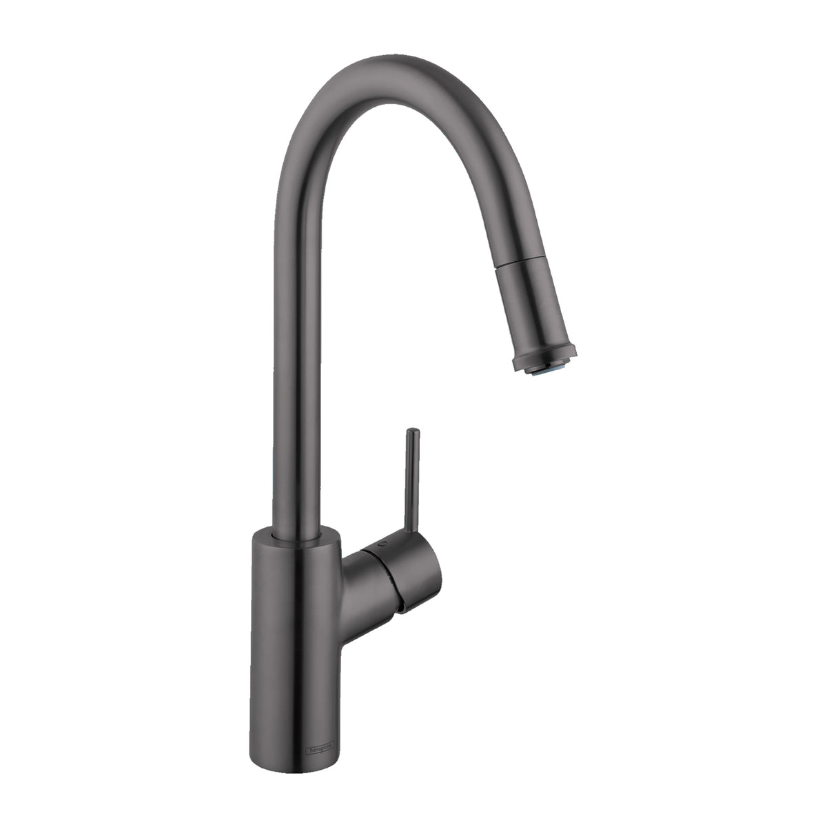 HANSGROHE 14872341 Talis S² HighArc Kitchen Faucet, 1-Spray Pull-Down, 1.75 GPM - Brushed Black Chrome