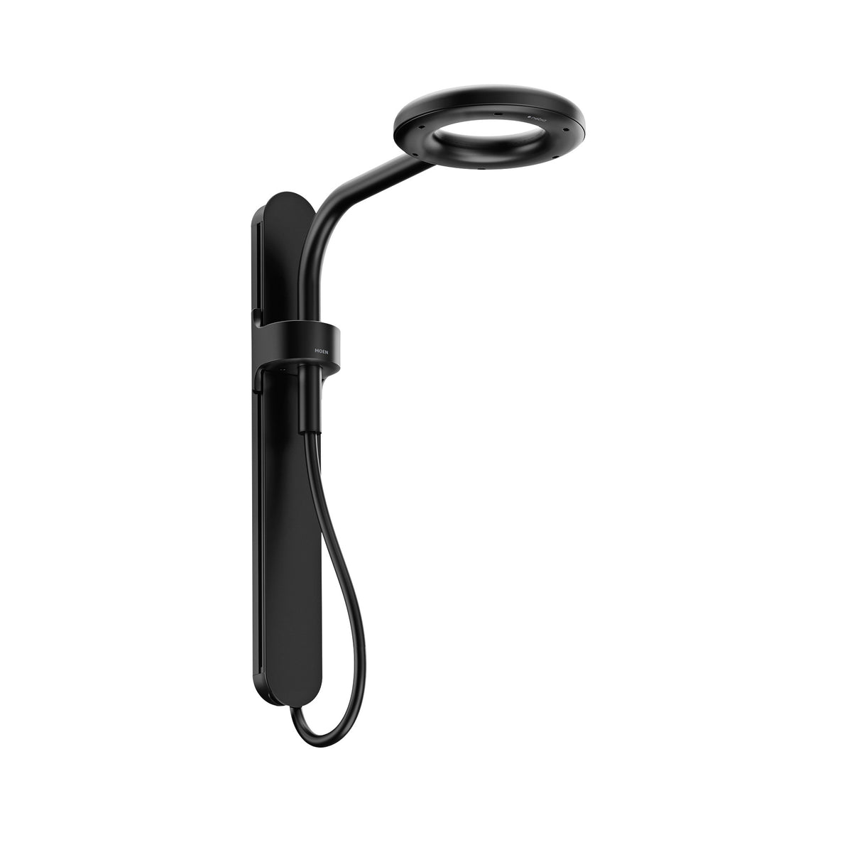 MOEN N214R0BL Spa Shower Two-Function 7.9"  with Handshower - Matte Black
