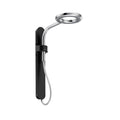 MOEN N214R0BLC Spa Shower One-Function 7.9" Rainshower - Matte Black/Chrome