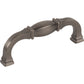 JEFFREY ALEXANDER 278-96BNBDL Audrey 96 mm Center-to-Center Bar Pull - Brushed Pewter