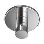 TOTO TBV01406U#CP Round Thermostatic Mixing Valve Shower Trim - Polished Chrome