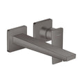 HANSGROHE 32526341 Metropol Wall-Mounted Single-Handle Faucet Trim with Lever Handle, 1.2 GPM - Brushed Black Chrome