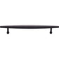 TOP KNOBS TK965BLK Allendale 6 5/16" Center to Center Bar Pull - Flat Black