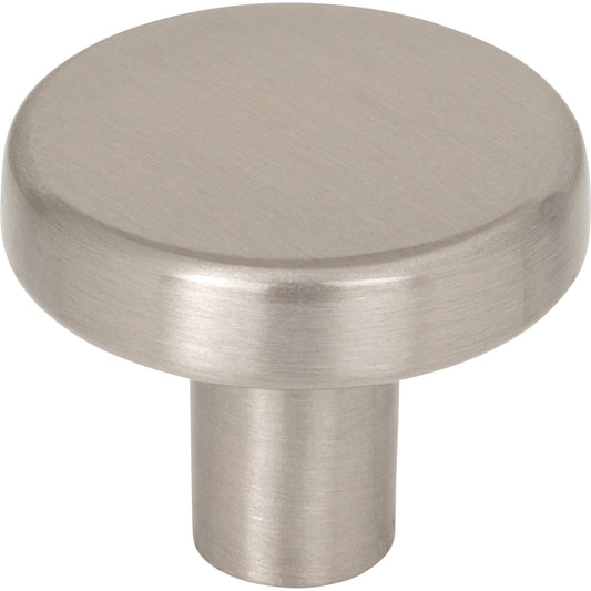 ELEMENTS 105SN Gibson 1-1/4" Diameter Mushroom Knob - Satin Nickel