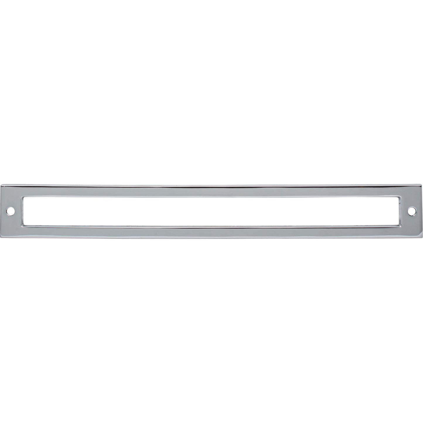 TOP KNOBS TK928PC Hollin Pull Backplate - Polished Chrome