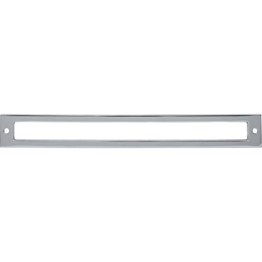 TOP KNOBS TK928PC Hollin Pull Backplate - Polished Chrome