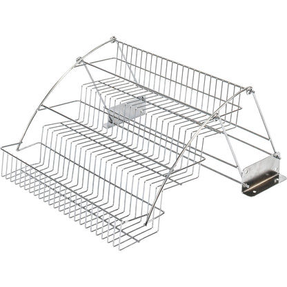 HARDWARE RESOURCES TTSPD-R 3-Tier Spice Rack Pulldown - Polished Chrome