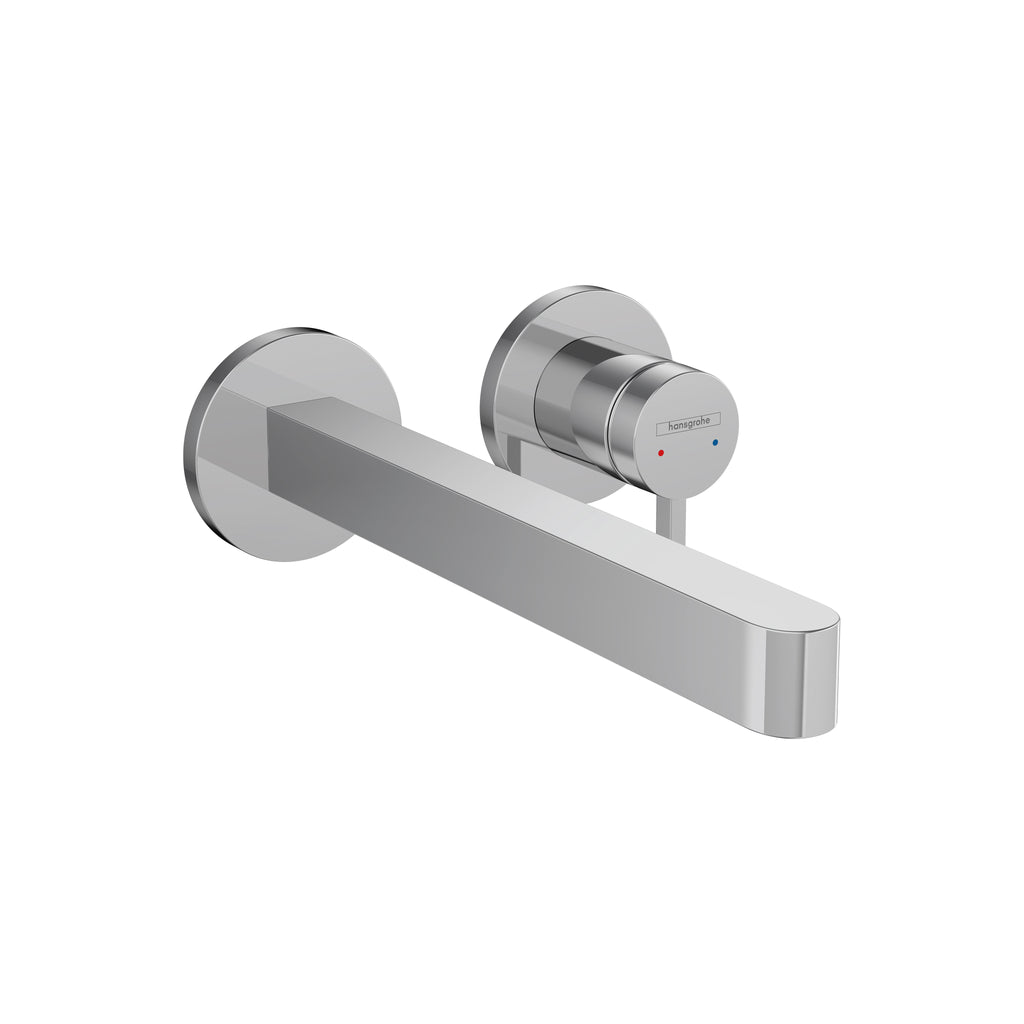HANSGROHE 76050001 Finoris Wall-Mounted Single-Handle Faucet Trim, 1.2 GPM - Chrome