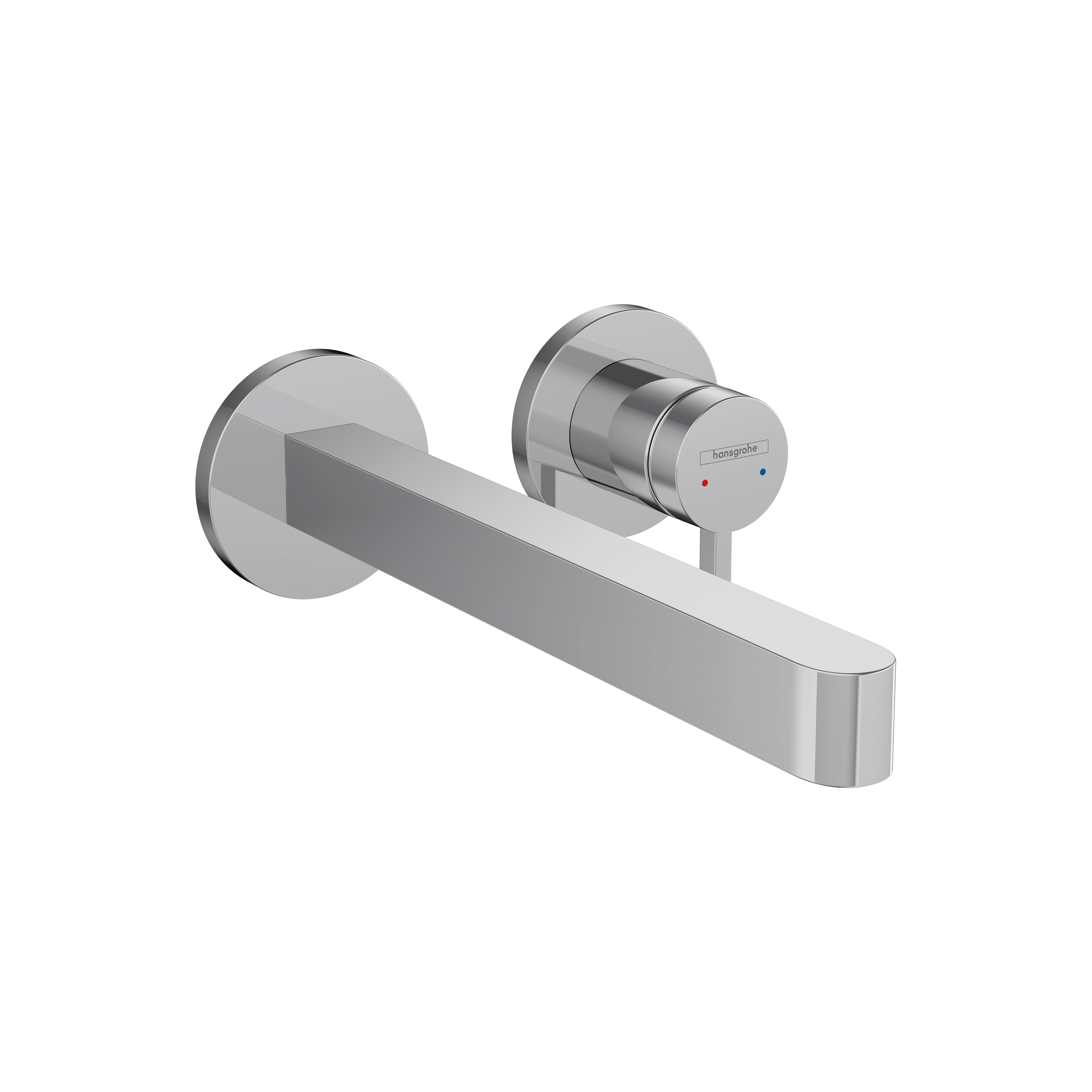 HANSGROHE 76050001 Finoris Wall-Mounted Single-Handle Faucet Trim, 1.2 GPM - Chrome