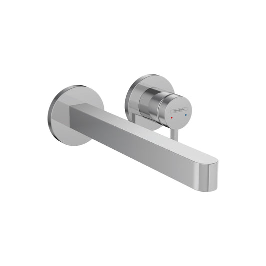 HANSGROHE 76050001 Finoris Wall-Mounted Single-Handle Faucet Trim, 1.2 GPM - Chrome