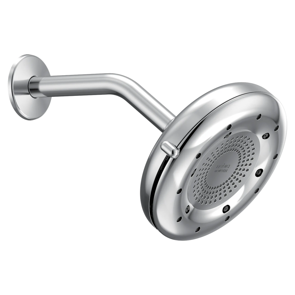 MOEN N400R0CH Quattro Four-Function 6-1/2" Diameter Spray Head Rainshower - Chrome