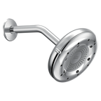 MOEN N400R0CH Quattro Four-Function 6-1/2" Diameter Spray Head Rainshower - Chrome
