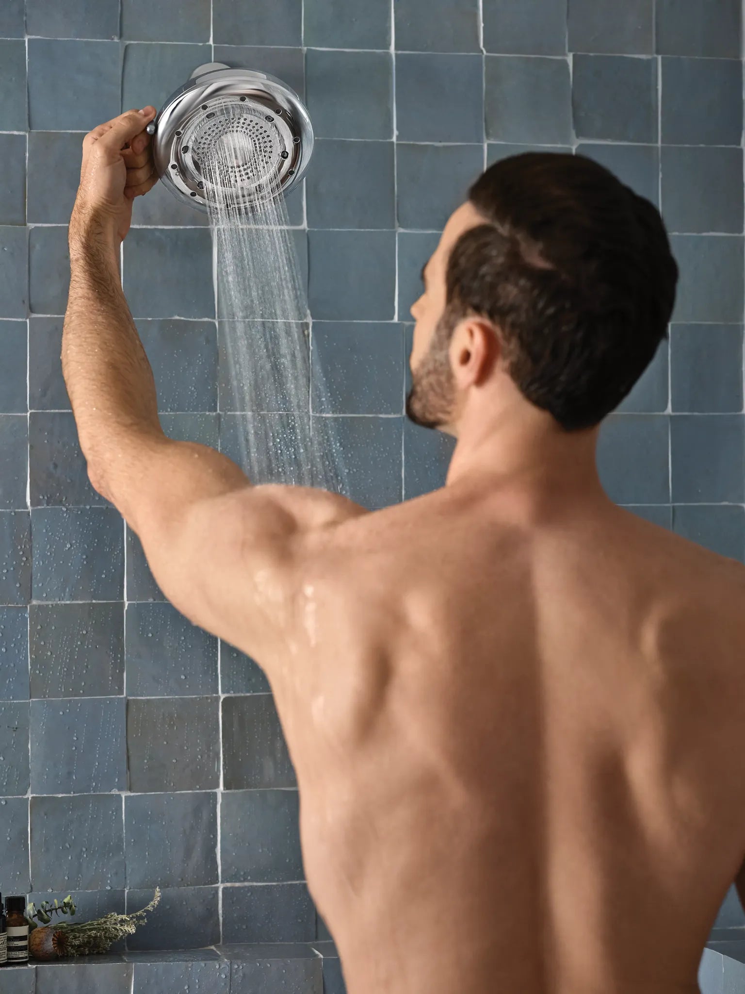 MOEN N400R0CH Quattro Four-Function 6-1/2" Diameter Spray Head Rainshower - Chrome