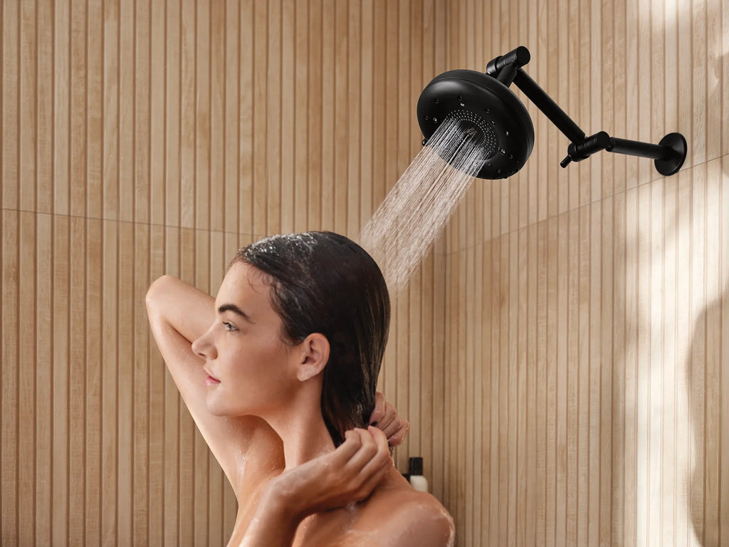 MOEN S116BL Shower Arm - Matte Black