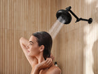 MOEN S116BL Shower Arm - Matte Black