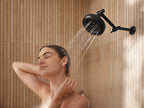 MOEN S116BL Shower Arm - Matte Black