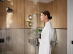 MOEN S116BL Shower Arm - Matte Black