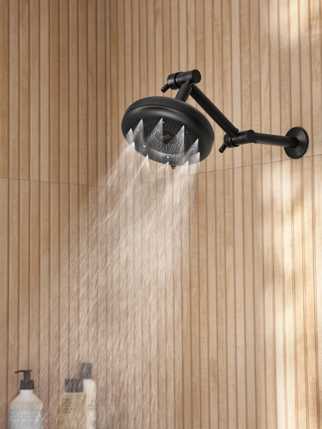MOEN S116BL Shower Arm - Matte Black