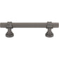 TOP KNOBS M2831 Bit 3 3/4" Center to Center Bar Pull - Ash Gray