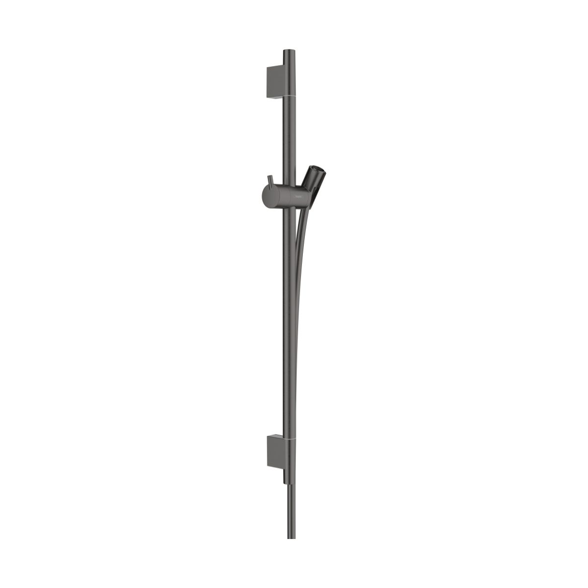 HANSGROHE 28632340 Unica Wallbar S, 24" - Brushed Black Chrome