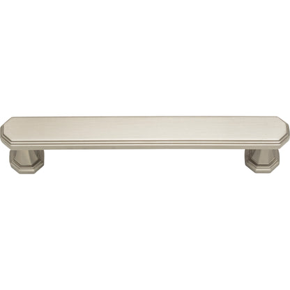 ATLAS 348-BRN Dickinson 5 1/16" Center to Center Bar Pull - Brushed Nickel