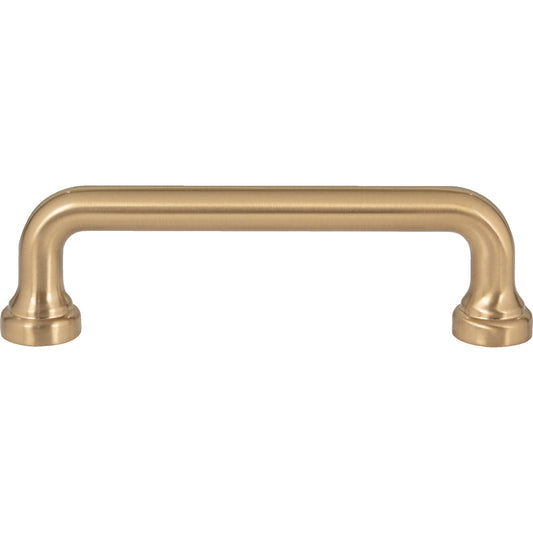 ATLAS A641-WB Malin 3 3/4" Center to Center Bar Pull - Warm Brass