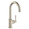 AXOR 16518821 Montreux Single-Hole Faucet 210, 1.2 GPM - Brushed Nickel