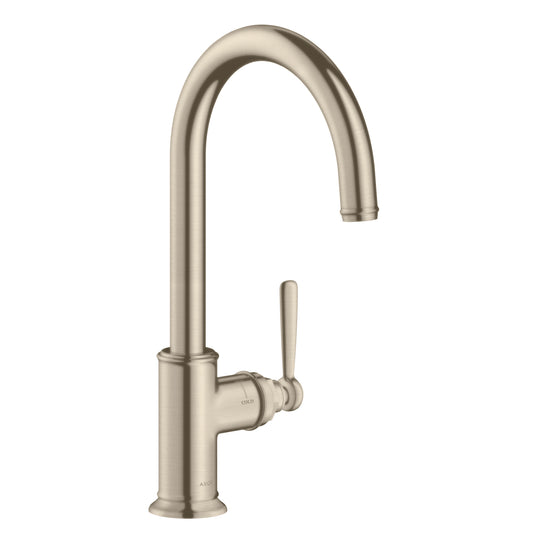 AXOR 16518821 Montreux Single-Hole Faucet 210, 1.2 GPM - Brushed Nickel